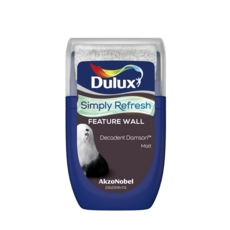DULUX REFRESH ONE COAT FEATURE WALL DEC/DAMSON 30ML