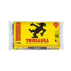 TROLLULL 8 PADS STEEL WOOL 0000