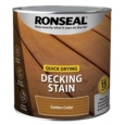 RONSEAL DECKING QUICK STAIN GOLDEN CEDAR 2.5L