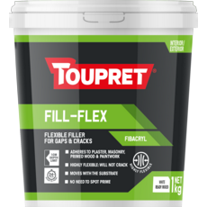 TOUPRET FILL-FLEX (Fibacryl, Ready Mixed, Int/Ext) 1kg