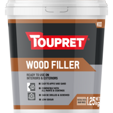 TOUPRET WOOD FILLER NATURAL READY MIXED  1.25g
