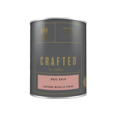 CROWN RETAIL CRAFTED LUSTROUS METALLIC ROSE GOLD 1.25L