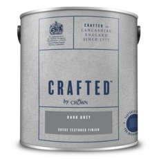 CROWN RETAIL CRAFTED SUEDE TEXURED DARK GREY 2.5L