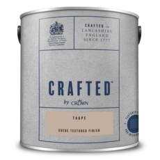 CROWN RETAIL CRAFTED SUEDE TEXURED TAUPE 2.5L