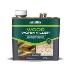 BARRETTINE WATERBASED WOODWORM KILLER 2.5LITRE