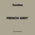 SANDTEX SMOOTH FRENCH GREY 5LITRES