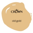 CROWN MATT EMULSION OLD GOLD 2.5LTS
