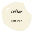 CROWN MATT EMULSION SOFT LINEN 2.5LITRE