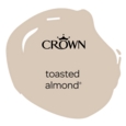 CROWN MATT EMULSION TOASTED ALMOND 2.5LITRE