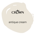 CROWN SILK EMULSION ANTIQUE CREAM 2.5LITRES