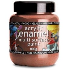 POLYVINE ACRYLIC ENAMEL METALLIC  COPPER (49) 100MLS