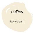 CROWN SILK EMULSION IVORY CREAM 2.5LITRES