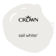 CROWN SILK EMULSION SAIL WHITE 2.5LITRE