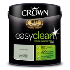 CROWN RETAIL EASYCLEAN MATT EMULSION MELLOW SAGE 2.5L