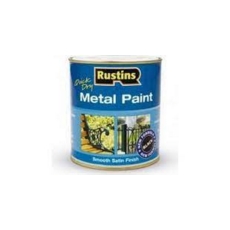 RUSTINS QUICK DRY METAL PAINT BLACK 250MLS