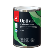TIKKURILA OPTIVA 5 MATT WHITE 1 LTR.