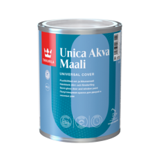 TIKKURILA UNICA AKVA WHITE 1 LTR.