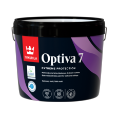 TIKKURILA OPTIVA 7 SATIN MATT MAGNOLIA 3 LTR