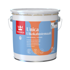 TIKKURILA UNICA SEMI-GLOSS ENAMEL WHITE 3 LTR