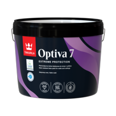 TIKKURILA OPTIVA 7 SATIN MATT MAGNOLIA 10LTR.