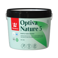 TIKKURILA OPTIVA NATURE MATT (5) WHITE 3 LTR