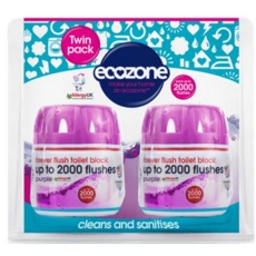 ECOZONE FOREVER FLUSH TOILET BLOCK CHERRY