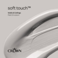 CROWN MATT EMULSION SOFT TOUCH 40ML