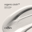 CROWN MATT EMULSION ORGANIC CLOTH 2.5LITRE