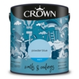 CROWN MATT EMULSION POWDER BLUE 2.5LTS