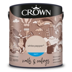 CROWN MATT EMULSION White Pepper 2.5LITRE
