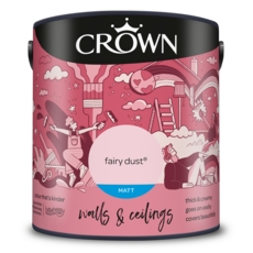 CROWN MATT EMULSION FAIRY DUST 2.5LITRE