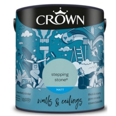 CROWN MATT EMULSION Stepping Stone 2.5LT