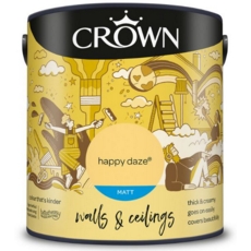 CROWN MATT EMULSION Happy Daze 2.5LT
