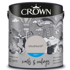 CROWN MATT EMULSION CLOUD BURST 2.5LITRE