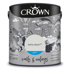 CROWN MATT EMULSION EARLY DAWN 2.5LITRE