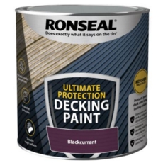 RONSEAL ULTIMATE PROTECTION DECKING PAINT BLACKCURRANT 2.5