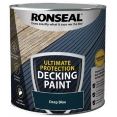 RONSEAL ULTIMATE PROTECTION DECKING PAINT DEEP BLUE 2.5L
