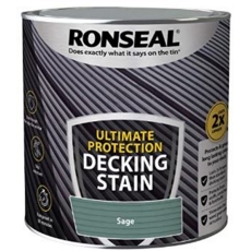 RONSEAL ULTIMATE PROTECTION DECKING PAINT SAGE 2.5L