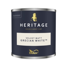 DULUX TRADE HERITAGE TESTER GRECIAN WHITE 125ML