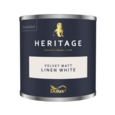 DULUX TRADE HERITAGE TESTER LINEN WHITE 125ML
