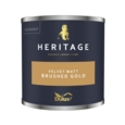 DULUX TRADE HERITAGE TESTER BRUSHED GOLD 125ML