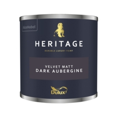 DULUX TRADE HERITAGE TESTER DARK AUBERGINE 125ML
