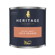 DULUX TRADE HERITAGE TESTER INCA ORANGE 125ML