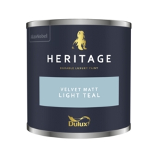 DULUX TRADE HERITAGE TESTER LIGHT TEAL 125ML