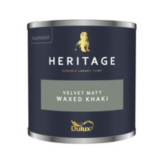 DULUX TRADE HERITAGE TESTER WAXED KHAKI 125ML