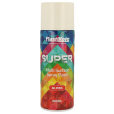 PLASTI-KOTE SUPER ALL PURPOSE GLOSS WHITE (1109) 400MLS