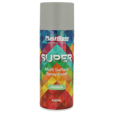 PLASTI-KOTE SUPER PRIMER GREY (1148) 400MLS