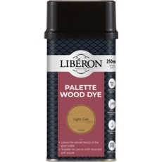 LIBERON PALETTE WOOD DYE LIGHT OAK 250MLS