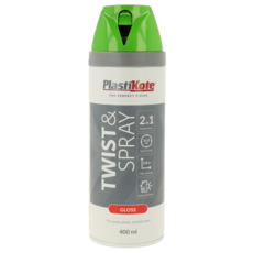 PLASTI-KOTE TWIST & SPRAY GLOSS APRIL GREEN 21110 400ML