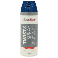 PLASTI-KOTE TWIST & SPRAY GLOSS PACIFIC BLUE 21111 400ML